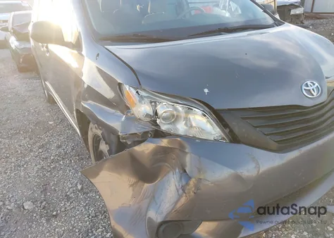 2013 Toyota Sienna L V6 7 Passenger из США, поврежденный, VIN 5TDZK3DC6DS385302